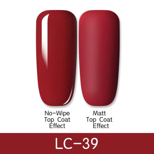 New Modern Fashion Colorful Matte Effect UV Gel Nail Polish Permanent Nail Painting Gel Luxury Matt Style For Women and Girls