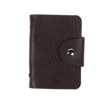 New Modern Fashion Unisex Business Leather Wallet Cool ID Credit Card Holder Name Cards Case Pocket Organizer Bag Multiple Card Slots Wallet Clip Very Light Wearable Clip