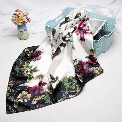 New Silk Scarf  Long Large Shawls Wraps Winter Neck Scarves For Women  Women Soft Scarves Shawl Long Scarf Wrap Scarves