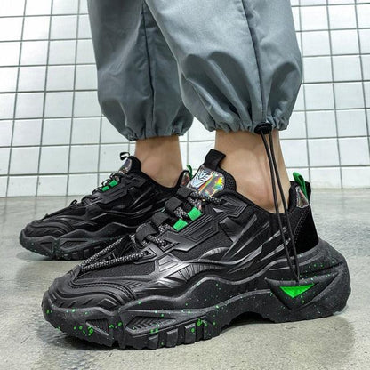 New Sports Mens Flats Sneakers Modern Design Man Running Shoes Mixed Colors Fashion Sports Black Popular Style Running Casual Walking Sneakers