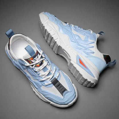 New Sports Mens Flats Sneakers Modern Design Man Running Shoes Mixed Colors Fashion Sports Black Popular Style Running Casual Walking Sneakers