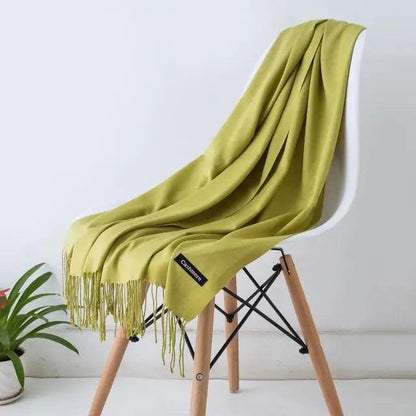 New Stylish Winter Scarf For Ladies Shawls And Wraps Neck Scarves Women Female Stoles Casual Wear Pashmina Scarf and Shawl Soft Women Pashminas