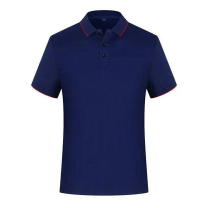 New Summer High-End Modern Custom Breathable Polo Shirt For Men And Women Cool Printing Casual Business Style Top Simple Solid Color Unique Polo Shirts for Men Women Unisex Summer Polo Shirts