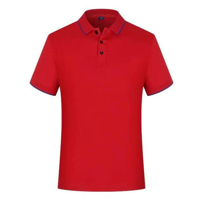 New Summer High-End Modern Custom Breathable Polo Shirt For Men And Women Cool Printing Casual Business Style Top Simple Solid Color Unique Polo Shirts for Men Women Unisex Summer Polo Shirts