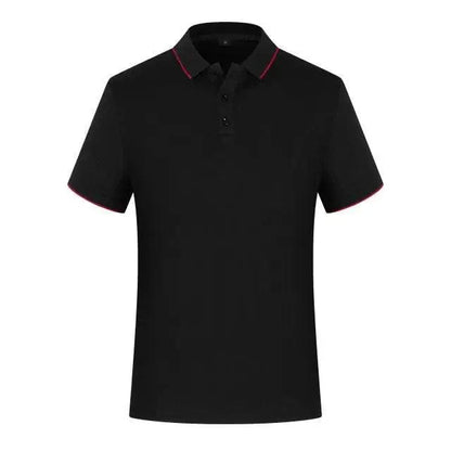 New Summer High-End Modern Custom Breathable Polo Shirt For Men And Women Cool Printing Casual Business Style Top Simple Solid Color Unique Polo Shirts for Men Women Unisex Summer Polo Shirts