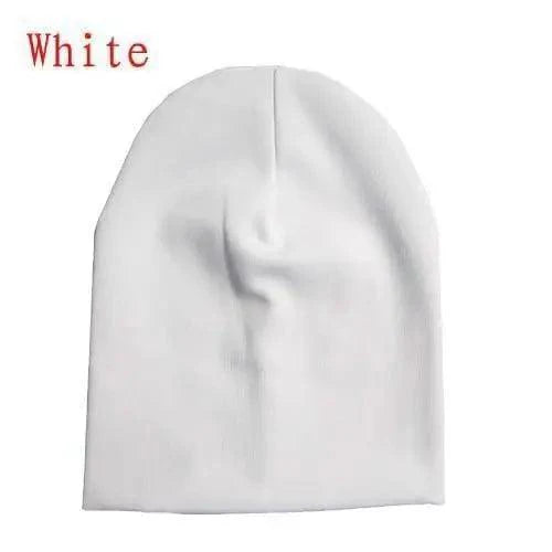 New Trendy  Baby Street Dance Hip Hat Cotton Spring Autumn Toddler Cap Scarf For Boys Girls Winter Warm Solid Color Children Hat Men's Winter Hat Warm Orange Yellow Red Blue Black Knitted Casual Hat