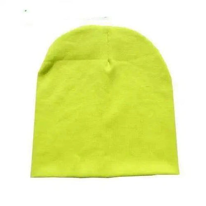 New Trendy  Baby Street Dance Hip Hat Cotton Spring Autumn Toddler Cap Scarf For Boys Girls Winter Warm Solid Color Children Hat Men's Winter Hat Warm Orange Yellow Red Blue Black Knitted Casual Hat