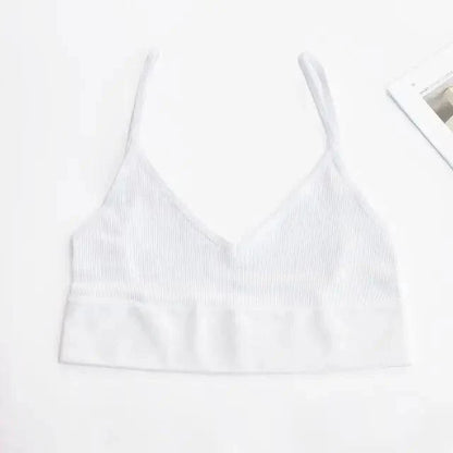 New Trendy Open Back Bra Seamless Brassiere, Comfortable Top Women Wire free Low Back Underwear No Pad Unlined Backless Bra