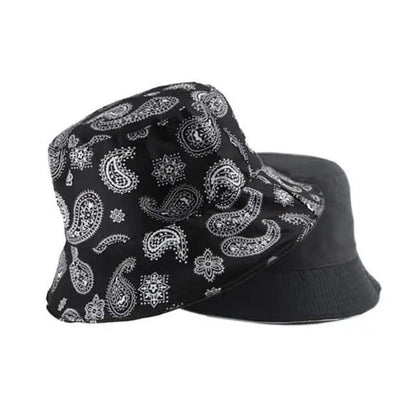 New Trendy Summer Bucket Hats For Women Men's Panama Hat Double-sided Panama Sun Fishing Hat Fisherman Cap for Boys/Girls