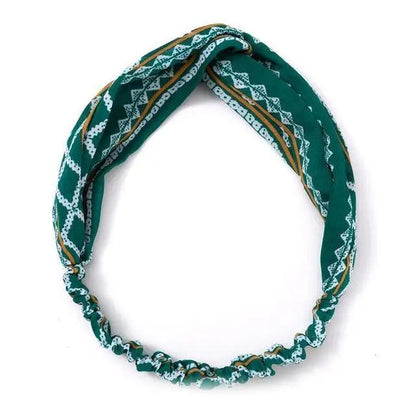 New Versatile Design Fashion Women's Summer Style Headbands For Girl Cross Turban Bandanas Hairbands Hair Accessories