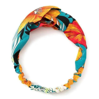 New Versatile Design Fashion Women's Summer Style Headbands For Girl Cross Turban Bandanas Hairbands Hair Accessories