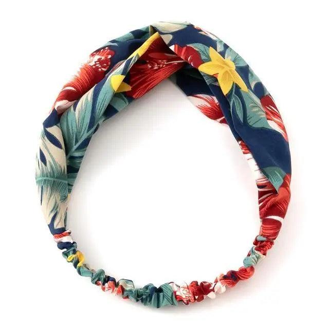 New Versatile Design Fashion Women's Summer Style Headbands For Girl Cross Turban Bandanas Hairbands Hair Accessories