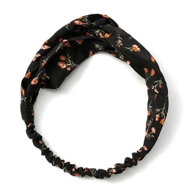 New Versatile Design Fashion Women's Summer Style Headbands For Girl Cross Turban Bandanas Hairbands Hair Accessories