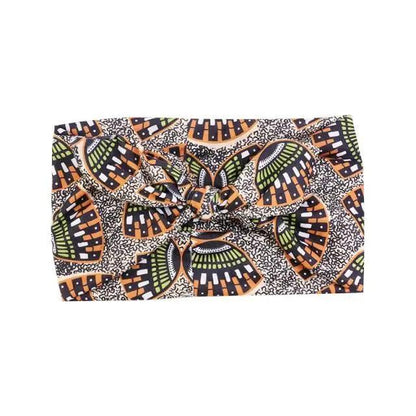New Vintage African Print Stretch Bandana Head Wrap Long Scarf satin Floral Women Party Turban Headwear Cap Hair Accessories