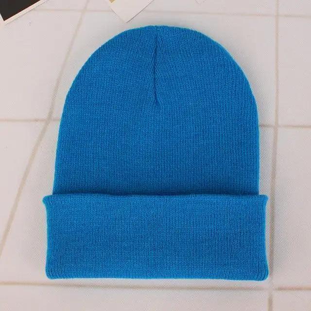 New Winter Hats for Women Men Beanies Knitted Solid Cool Hat Girls Autumn Female Beanie Warm Bonnet Casual Cap For Winter  Knitted Autumn Winter Cap Warm Elastic Winter Women and Men Hat