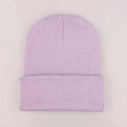New Winter Hats for Women Men Beanies Knitted Solid Cool Hat Girls Autumn Female Beanie Warm Bonnet Casual Cap For Winter  Knitted Autumn Winter Cap Warm Elastic Winter Women and Men Hat