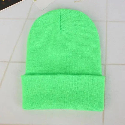 New Winter Hats for Women Men Beanies Knitted Solid Cool Hat Girls Autumn Female Beanie Warm Bonnet Casual Cap For Winter  Knitted Autumn Winter Cap Warm Elastic Winter Women and Men Hat