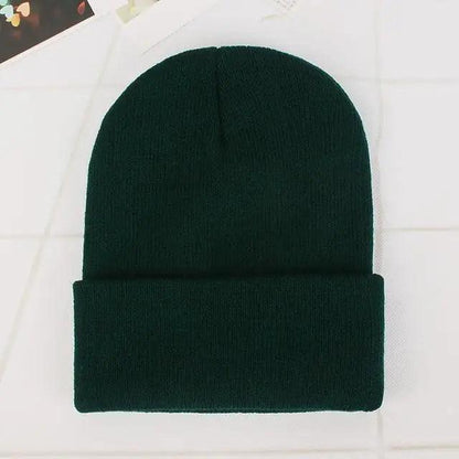 New Winter Hats for Women Men Beanies Knitted Solid Cool Hat Girls Autumn Female Beanie Warm Bonnet Casual Cap For Winter  Knitted Autumn Winter Cap Warm Elastic Winter Women and Men Hat