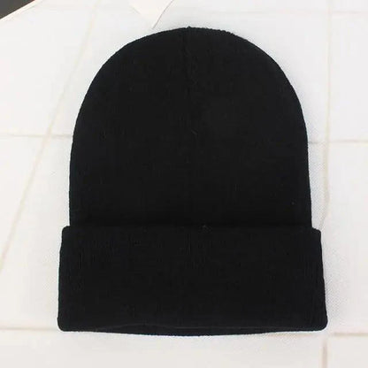 New Winter Hats for Women Men Beanies Knitted Solid Cool Hat Girls Autumn Female Beanie Warm Bonnet Casual Cap For Winter  Knitted Autumn Winter Cap Warm Elastic Winter Women and Men Hat
