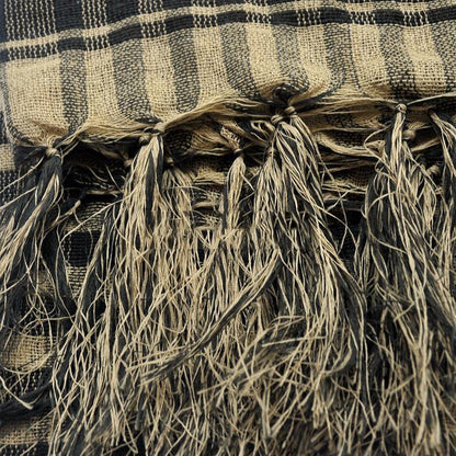 New Winter Women Men Windproof Warmer Military Scarf Muslim Hijab Unisex Scarves Tassel Desert Arab Keffiyeh Shawl  Scarf Military Shemagh Tactical Desert Keffiyeh Head Neck Scarf Arab Wrap with Tassel