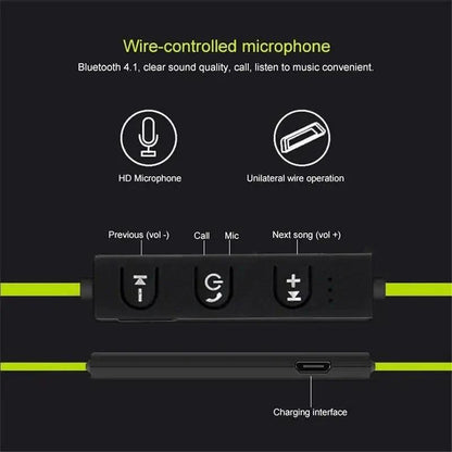 New Wireless Bluetooth Earphones Training Headphones Music Sport Headset Gaming Handsfree For All Smart Phones Bluetooth Earphone Wireless Headphones for Mobile Phone Sports Stereo Bluetooth