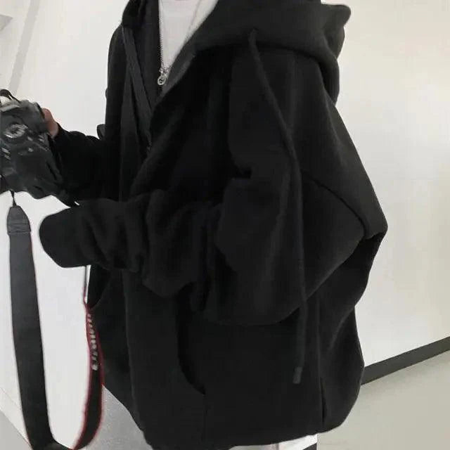 New Women Hoodie Version Loose Thin Long Oversized Sweatshirts Women Pink Women's Sweatshirt With A Hood Hoodies Hooded Jacket Female Long Sleeve Hooded Streetwear Hoodie