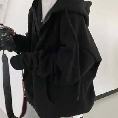 New Women Hoodie Version Loose Thin Long Oversized Sweatshirts Women Pink Women's Sweatshirt With A Hood Hoodies Hooded Jacket Female Long Sleeve Hooded Streetwear Hoodie