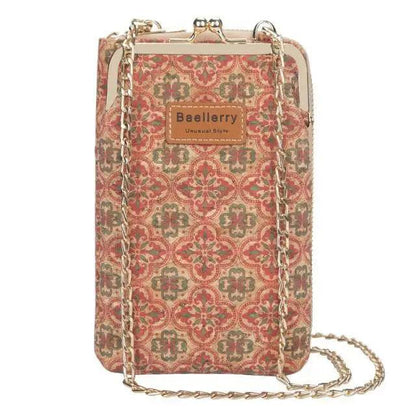 New Women Pu Leather Handbags Large Capacity Multifunctional Crossbody Bag Phone Wallet - Luxury Female Designer Bags