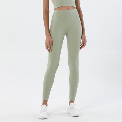 New Yoga Pants Women Leggings Fitness Girl Soft Pants Tight High Waist Women's Sports Pants Yoga Pants Leggings Workout Pants With Pocket Stretchable Sports Fitness Running Pants For Women & Girls