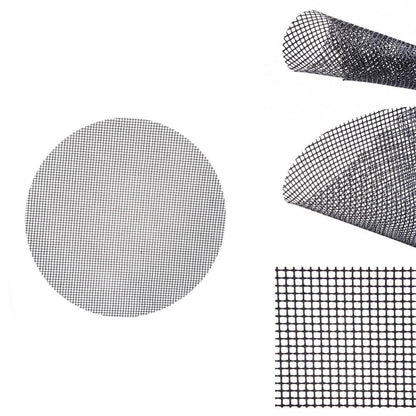 Non-Stick Frying Pan Pad Round Liner Sheet Barbecue Grill Mat Tools For Microwave Oven Outdoor BBQ Accessories  Multifunctional Food Grade Non-Stick Reusable Grill Mat for Gas Grill for Charcoal Grill BBQ Things
