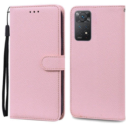 Note 11 Case For Xiaomi Redmi Note 11 11S Case Leather Wallet Flip Case For Redmi Note 11 Pro Phone Cases Note 11S Cover High Quality Flip Leather Wallet Case