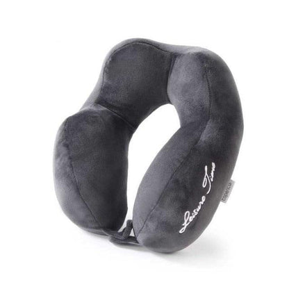 Outdoor Neck Support Pillow Headrest Travel Folding Slow Rebound Journey Trip Cushion Memory Foam Travel Pillow Neck Pillow, Ideal for Airplane Travel Comfortable Lightweight Improved Support Design Machine Washable Cover Must Have Travel Accessories