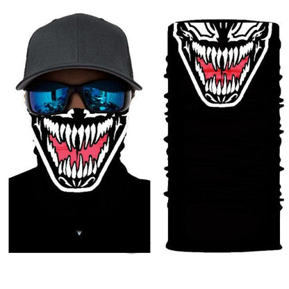 Outdoor Sport Seamless Bandanas Neck Warmer Buffe Face Shield Motorcycle Cycling Balaclava Headband Mask Hiking Fishing Scarf Bandanas Women Men Neck Gaiter Cover Turban Multipurpose Balaclava Elastic UV Face Shields for Women