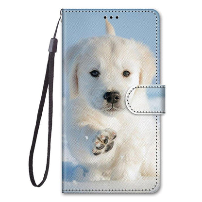 Painted Leather Flip Phone Case For Xiaomi Redmi 8 9 9A 9C 9T Redmi 10 Lion Cat Butterfly Wallet Card Holder Stand Book Cover Colorful PU Leather Wallet Flip Cover Shockproof Card Slots Holder Side Pocket Magnetic Closure Stylish Case