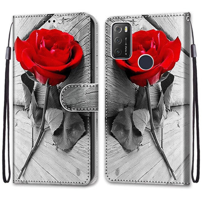 Painted Leather Flip Phone Case For Xiaomi Redmi 8 9 9A 9C 9T Redmi 10 Lion Cat Butterfly Wallet Card Holder Stand Book Cover Colorful PU Leather Wallet Flip Cover Shockproof Card Slots Holder Side Pocket Magnetic Closure Stylish Case