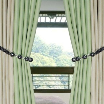Pearl Curtain Tieback Bling Pearl Bandage Accessories Curtains Holder Buckle Tie Rope Home Decorative Curtain Tieback Decorative Drapery Holdbacks Rope Holder For Home Office 53cm