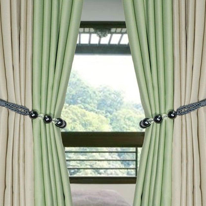 Pearl Curtain Tieback Bling Pearl Bandage Accessories Curtains Holder Buckle Tie Rope Home Decorative Curtain Tieback Decorative Drapery Holdbacks Rope Holder For Home Office 53cm