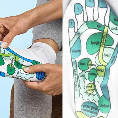 Physiotherapy Massage Points Stress Relieve Socks High Quality Durable Helpful Reflex Zones Anti Stress Sock