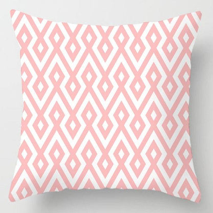 Pink Feather Pillowcase Decorative Sofa Cushion Case Bed Pillow Cover Soft Decorative Square Throw Pillow Cover Cushion Covers Pillow Case Home Decor Decorations for Sofa Couch Bed Chair Home Decor Car Cushion Cover Cute Pillow Case 45X45CM