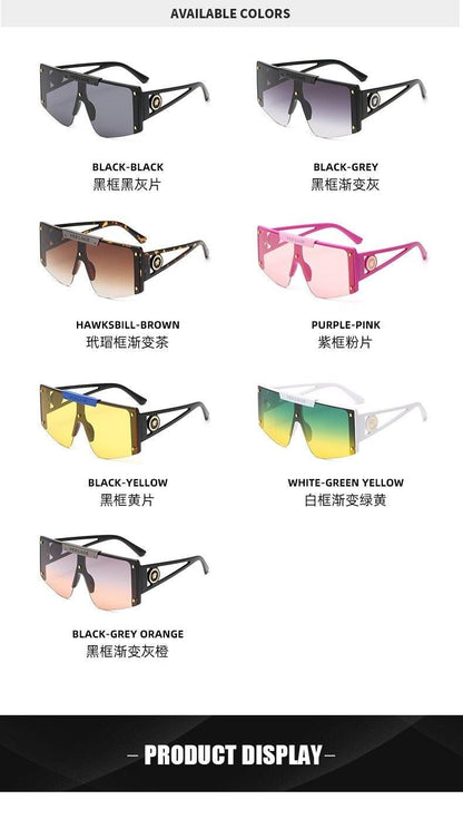 Polarized Lens Wear Over Prescription Glasses Fit Over Regular Glasses with 100% UV Protection Classic Male & Ladies Fashionable Big Size Sunglasses With Protection Against Wind & Sand Connected Sunglasses For Men & Women