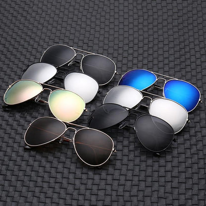 Polarized Sunglasses for Small Face Women Men Juniors & Teens Driving Women Sunglasses Metal Glasses For Men Best Popular Mirror Classic Sunglasses For Men & Women
