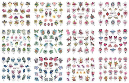 Pop Art Nail Stickers Sexy Girl Designs Comics Water Transfer Decals Manicure Lips Nail Art Decorations Slider Nail Art Stickers Decals Nail Art Supplies Valentines Day 3D Self-Adhesive Nail Decorations Accessories Women Girls Manicure Decorations