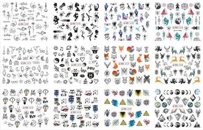 Pop Art Nail Stickers Sexy Girl Designs Comics Water Transfer Decals Manicure Lips Nail Art Decorations Slider Nail Art Stickers Decals Nail Art Supplies Valentines Day 3D Self-Adhesive Nail Decorations Accessories Women Girls Manicure Decorations