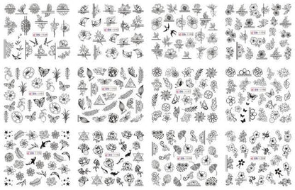 Pop Art Nail Stickers Sexy Girl Designs Comics Water Transfer Decals Manicure Lips Nail Art Decorations Slider Nail Art Stickers Decals Nail Art Supplies Valentines Day 3D Self-Adhesive Nail Decorations Accessories Women Girls Manicure Decorations