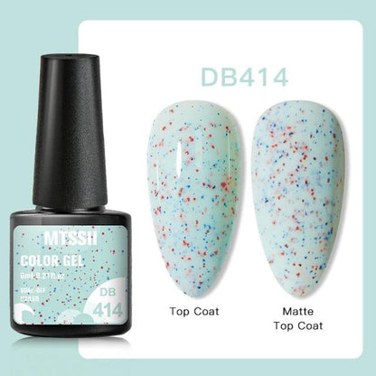 TREND Popular Luxury Interesting Nail Gel Nail Polish Permanent Jelly Eggshell Gel Polish Luxury Eggshell Design For Womens and Girls