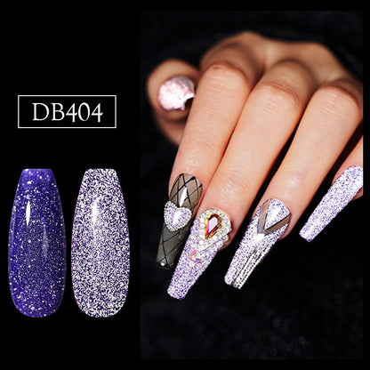 Popular Cat Eye Gel Nail Polish Magnetic Colorful UV Rainbow Gel Fashion Charming Effect Modern Design