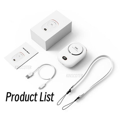 Portable Lazy Hanging Neck Fan Mini Cooling Fans Bladeless USB Rechargeable Sports Cooling Fan For Outdoor Sports Travel Personal Fan for Neck Portable USB Mini Fan
