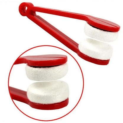 Portable Mini Soft Eye Glasses Lens Cleaning Colorful Brush Cleaner Wipe Microfiber Spectacles Eyeglass Eyewear Cleaner
