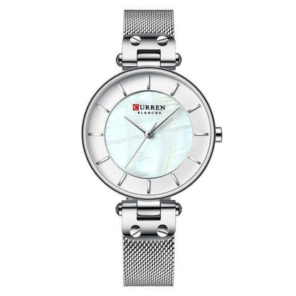 Women's Luxury Watches In Excellent Background And Zircon Designs Business Style Wristwatch Perfect Gift For Her