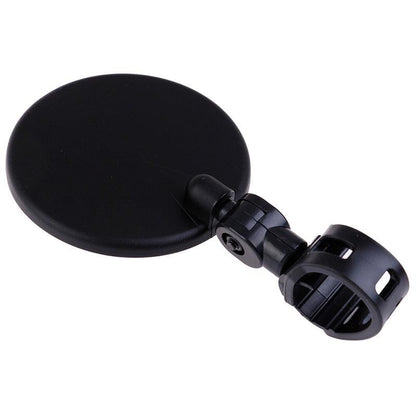 2Pcs Bicycle Mirror Universal Handlebar Rearview Mirror 360 Degree Rotate For Bike Bicycle Cycling Accessories Wide Angle Convex Mirror Adjustable Rotatable Handlebar For Mountain Bike Off Road Bike and Fixed Gear Bike Handlebars